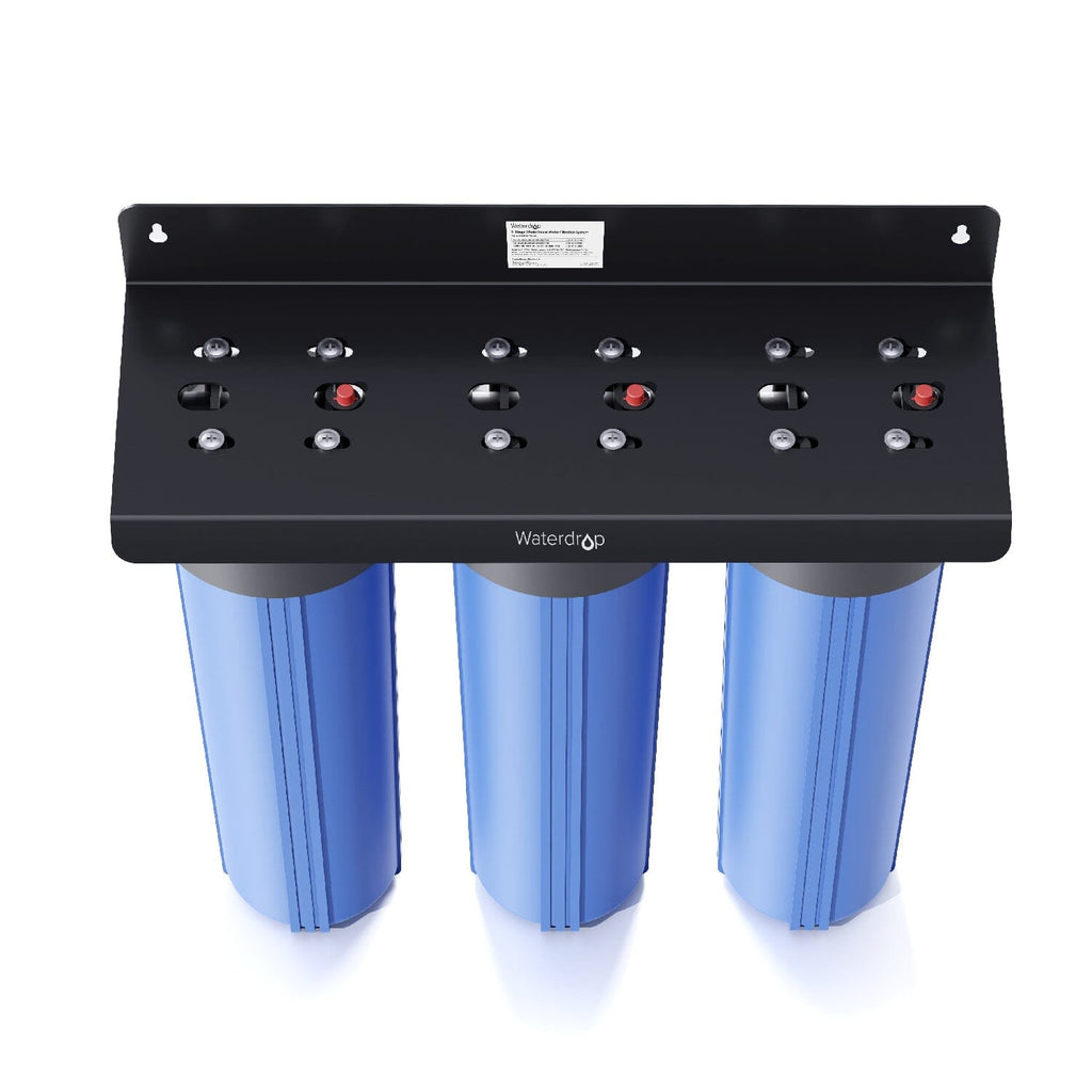 Waterdrop 3-Stage Whole House Water Filter System with Replacement